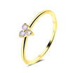 Beautiful Gems with CZ Silver Ring NSR-3938